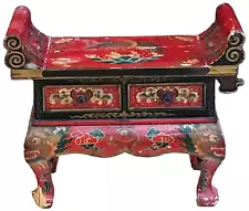 Antique Tibetan Buddhist Altar Table