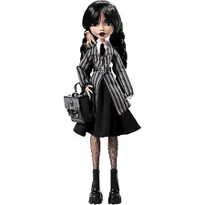 Monster High x Wednesday Collectible Wednesday Addams Doll with Thing