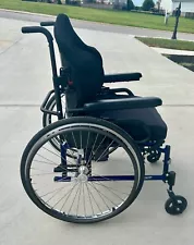 Quickie GP Folding Lightweight Wheelchair Used