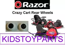 2x Razor Crazy Cart Rear Wheels