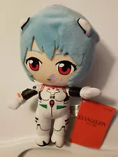 Neon Genesis Evangelion Rei Plugsuit 8" Plush Doll New With Tag