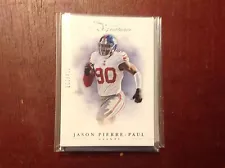 2012 Panini Prime Signatures JASON PIERRE PAUL #105 GIANTS 205/499 USF