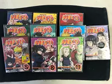 NARUTO 10 Brand New DVD boxs 2 3 5 6 7 8 9 10 11 12 Viz Media