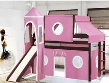 JACKPOT Princess Low Loft Twin Bed