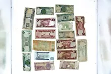 Vintage Iraqi Dinar Bill Lot - Over 10,000 Iraqi Dinar - All Circulated.