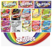 SKITTLES VARIATIONS 132-196g ALL FLAVOURS PICK N MIX MULTI- BUY UK FREE P&P