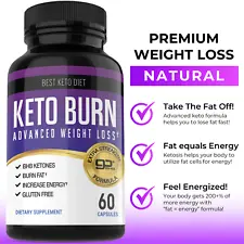 Keto Burn Advanced Weight Loss Fat Burner Diet Pills 360 Ketogenix BHB Ketones