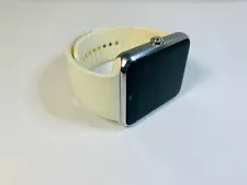 Smart Watch -- Black w/ White Band