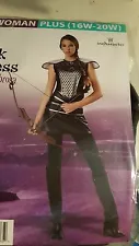 HALLOWEEN COSTUME Dark Huntress Hunger Games Katniss Everdeen Women Plus 16W-20W