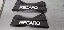 Recaro Steel Side Mount Brackets for Pole Position Black - Pair