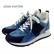 LOUIS VUITTON Run Away Line Monogram Sneakers Shoes Shoes LV Logo In Heel Den