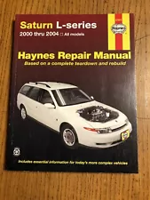 Saturn LS1 LS2 2000-2004 Shop Service Repair Manual Wiring Diagrams Engine Guide