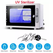 UV Disinfection Cabinet 10L Sterilizer Equipment Heater for Salon Beauty Tattoo