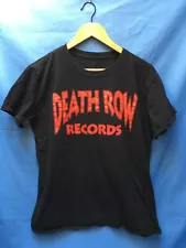 Death Row Records T-Shirt Rap Tee Screen Stars Large Dr. Dre Tupac Large *SALE*