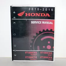 Honda Service Manual 2010 - 2015 VT1300 Stateline Interstate Sabre Fury