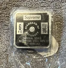 Supreme Penco Tape Measure Black Measuring Tape Ss19 Authentic Imperial