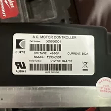 80V 550A AC Motor Controller 1238-6501 for Curtis Material Handlin Equipment USA