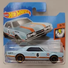 Hot Wheels '67 Oldsmobile 442- 2021 HW Muscle Mania Series - Gulf Blue Version