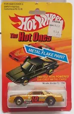 1984 Hot Wheels Dodge Mirada Stocker in Metalflake Gold, MINT in Blister Pack