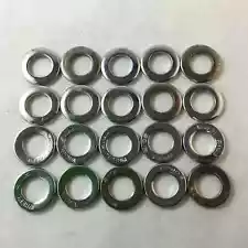 20 x Cragar SS Cragar SST style Chrome Mag Wheel Lug Nut Washer On Center Hole