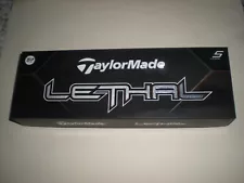 TaylorMade Lethal Golf Balls TPx 5 One Dozen New In Box