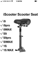 Electric Scooter Seat Adjustable For iScooter i8 i9 i9plus i9MAX S9PRO S9MAX MAX