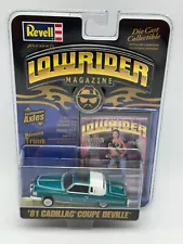 Revell Lowrider Magazine 1981 Cadillac Coupe Deville, Green, 1:64, New in Pack