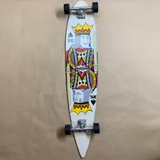 43" Krown Pintail Longboard Complete - King of Spades Graphic