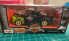 New ListingMaisto Harley-Davidson H-D Custom 1:24 1948 Ford F-1 Pickup and FL Panhead