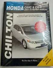 HONDA Civic 2001-2010 & CR-V 2002-2009 Chilton Repair Manual 30203