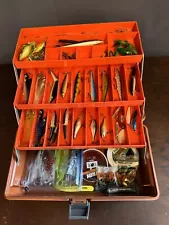 Large Tackle Box - Full Of Gear!! - Over 30 Large Lures!!