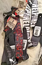 LEVY'S BEATLES GUITAR STRAPS 3 BRAND NEW WITH TAGS HELP BLACKBIRD COME TOGETHER