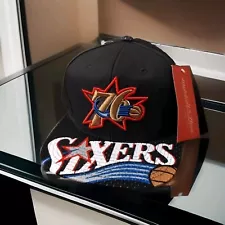 Mitchell and Ness Philadelphia 76ers Snapshot snapback hat Classic LOGO HWC NBA