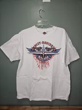 Vtg CALIENTE Harley Davidson SAN ANTONIO TEXAS UNISEX LARGE