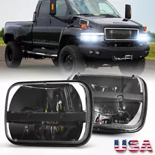 Pair For GMC TopKick C4500 C5500 Trucks 03-09 5x7 7x6" LED Headlights Hi/Lo Beam (For: More than one vehicle)