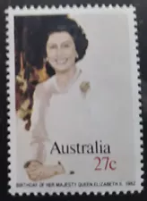 Queen Elizabeth STAMP Birthday Australia Royal Stamp Memorabilia Collectibles