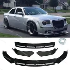 Car Front Bumper Lip Body Kits Spoiler Chin Splitters For Chrysler 300 C Sedan