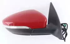 09 - 16 Volkswagen Eos Heated Passenger Mirror With Turn Signal Salsa Red (For: 2015 Volkswagen Eos)