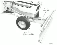 IH International Blade w/ Spring Trip for Cub Cadet Tractors Operator's Manual