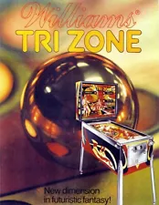 Pinball ROM SOUND chip Williams Tri Zone Trizone