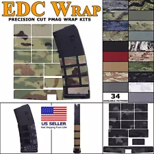 EDC Wrap - Adhesive Fabric Wrap for PMAGs - (Multiple Patterns Available)