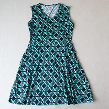 Svaha Dress STEM DNA Double Helix Katherine Science Teacher Size 14