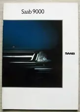 SAAB 9000 Car Range Sales Brochure For 1990 #253252 GERMAN TEXT CD TURBO 16 CDi+