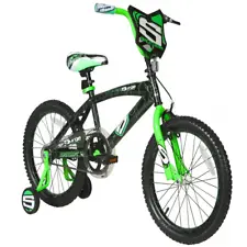 18 Inch Dynacraft Surge Boys Bike for Ages 6-9 Years BMX Bicycle Training Wheels