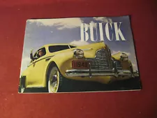 1940 Buick Large Prestige Sales Brochure Booklet Catalog Old Original