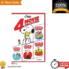 4-Disc Peanuts Movie Collection - Timeless Animation for Family Enjoyment