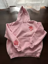 Pink Palm Puff Hoodie