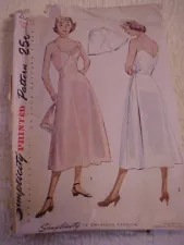 1949 Simplicity Junior Slip and Panties Pattern 2694