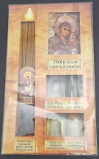 Holy Jerusalem Set Beeswax Candles, Holy Water, Oil, Earth & Insence