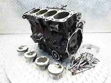 2009 08-11 Kawasaki Ninja ZX14 ZX1400 Crankcase Crank Case Engine Block Pistons